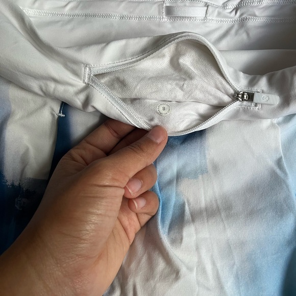 Super fun colorful Lululemon skirt!Adorable red, blue and white lulu skirt.💙❤️ - Picture 3 of 4